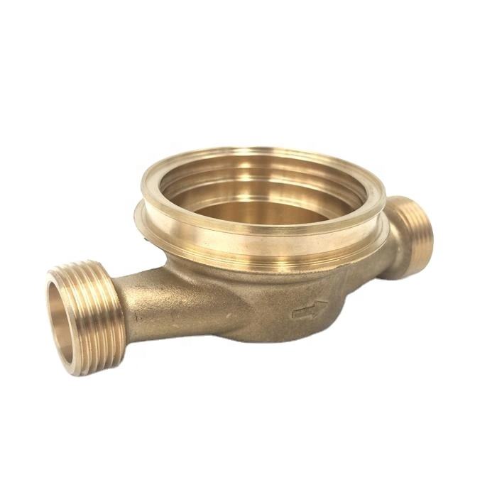 CNC Machining Brass Water Meter Body