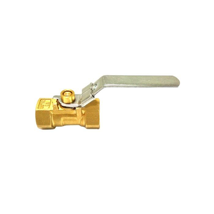 Pag-lock ng Thread Brass Gas Ball Valve