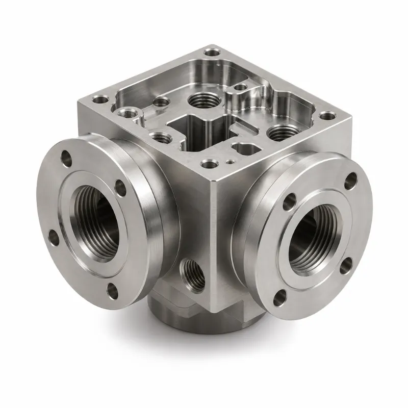 Hindi kinakalawang na Steel CNC Machined Parts